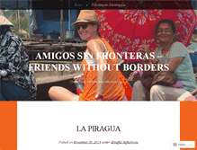 Tablet Screenshot of amigossinfronteras.org